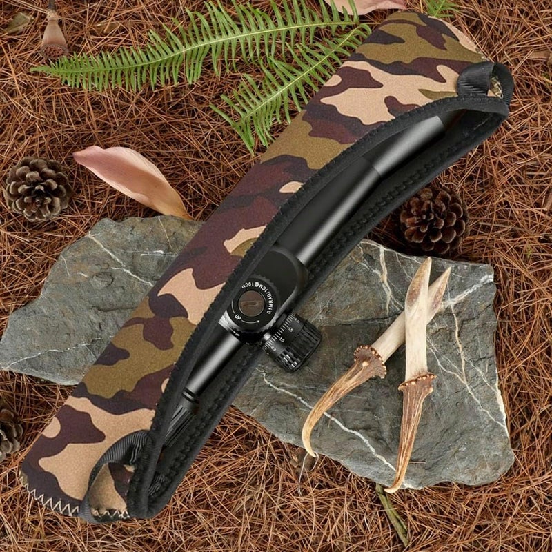 VIOKKO 4 Pack Neoprene Rifle Scope Optics Cover Waterproof Riflescope Optic Protective Bag for Hunting Gun Scope - Image 2